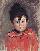 Portrait of Michael with Hat and Pom Pom, 1880, monet