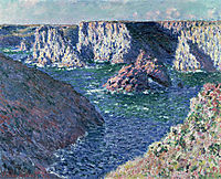 Rocks at Belle-Ile, 1886, monet