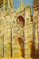Rouen Cathedral, The Gate and The Tower, monet