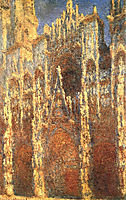 Rouen Cathedral, the Portal, 1894, monet