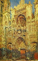 Rouen Cathedral at Sunset, 1894, monet