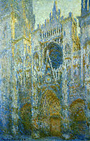 Rouen Cathedral, West Facade, Noon, 1894, monet