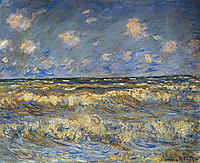 Rough Sea, 1881, monet