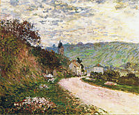 The Route a Vetheuil, 1878, monet