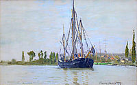The Sailing Boat, 1871, monet