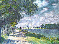 The Seine at Argenteuil, 1875, monet