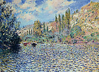 The Seine at Vetheuil, 1879, monet
