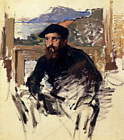 Self Portrait in his Atelier, c.1884, monet