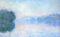 The Siene near Vernon, 1894, monet