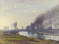 The Small Arm of the Seine at Argenteuil, 1872, monet