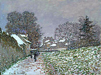 Snow at Argenteuil 02, 1874, monet