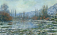The Thaw at Vetheuil, 1881, monet