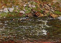 Torrent of the Petite Creuse at Fresselines, 1889, monet
