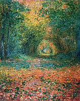 The Undergrowth in the Forest of Saint-Germain, 1882, monet