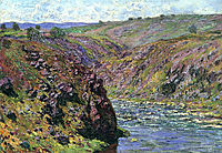 Valley of the Creuse, Sunlight Effect, 1889, monet