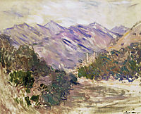The Valley of the Nervia with Dolceacqua, 1884, monet
