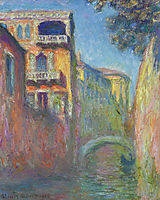 Venice, Rio de Santa Salute, 1908, monet