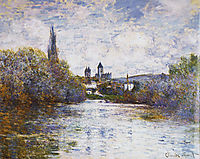 Vetheuil, The Small Arm of the Seine, 1880, monet