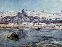 Vetheuil in Winter, 1879, monet