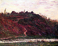 The Village of La Coche-Blond, Evening, 1889, monet
