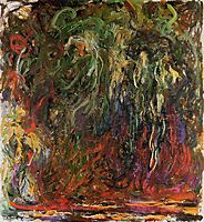 Weeping Willow, Giverny, 1922, monet