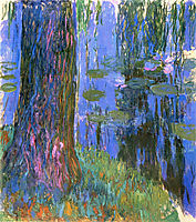 Weeping Willow and Water-Lily Pond, 1919, monet
