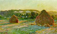 Wheatstacks (End of Summer), 1891, monet