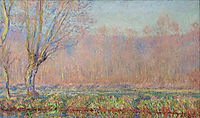 The Willows, 1885, monet