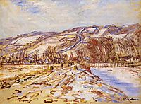 Winter at Giverny, 1886, monet