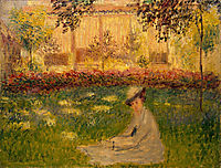 Woman in a Garden, 1876, monet