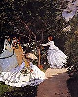 Women in the Garden, 1867, monet