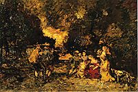 Garden Party, c.1879, monticelli