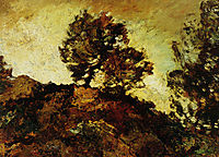 Rocky Landscape, monticelli