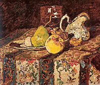 Still Life with White Pitcher, monticelli