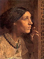 The Mother of Sisera Looked out a Window, 1861, moore