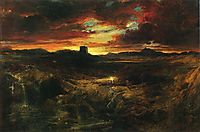 Childe Roland to the Dark Tower Came, 1859, moran