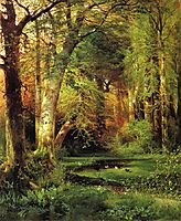 Forest Scene, 1870, moran