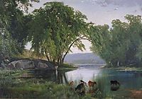 On the Catawissa Creek, 1862, moran