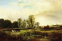 Summer Landscape with Cows, 1856, moran