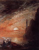 The Death of Sappho, 1876, moreau