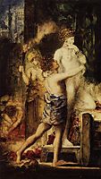 The Execution of Messalina, 1874, moreau