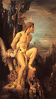 Prometheus, 1868, moreau
