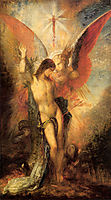 Saint Sebastian and the Angel, 1876, moreau