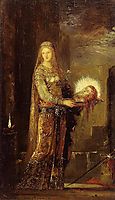 Salome Carrying the Head of John the Baptist on a Platter, c.1876, moreau