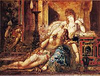 Samson and Delilah, 1882, moreau