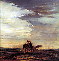 The Scottish Horseman, 1852-1854, moreau