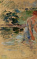 The Bath at Mesnil, 1892, morisot