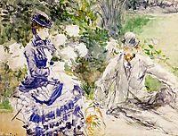 By the Water, 1879, morisot