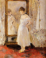 The Cheval Glass, 1876, morisot