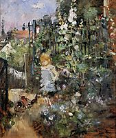 Child in the Rose Garden, 1881, morisot